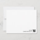 Search for cap note cards Black and white