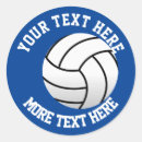 Search for blue volleyball stickers Fan