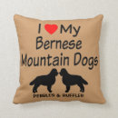 Search for bernese mountain dog cushions Silhouette