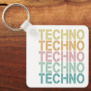 Search for house music key rings Techno