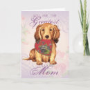 Search for dachshund mothers day cards Dackel