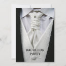 Search for black tie stag party invitations Groom