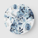 Search for white and blue kitchen clocks Farmhouse