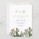Search for cactus gender reveal invitations Mexican baby shower