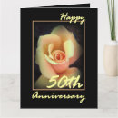 Search for husband 50th anniversary cards Gold