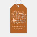 Search for orange gift tags Thanksgiving