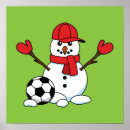 Search for funny soccer posters Snow