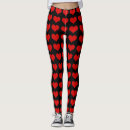 Search for red heart leggings Hearts