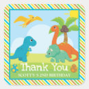 Search for cute green dinosaur stickers Birthday party