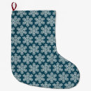 Search for snowflake christmas stockings Blue