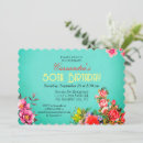 Search for pretty 50th birthday invitations Floral