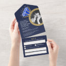 Search for sapphire blue wedding invitations Gold
