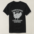 Search for conversation starter tshirts Thanksgiving