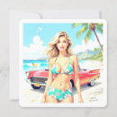 Search for classic car cards Beach
