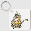 Search for blues musicians key rings Guitar