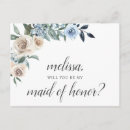 Search for winter wedding bridesmaid cards Proposal