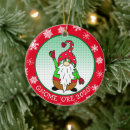Search for funny gnomes christmas tree decorations Cartoon