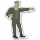 Search for frankenstein monster stickers Scary