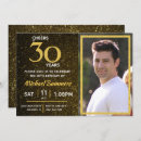 Search for cheers and beers 30th birthday invitations Modern