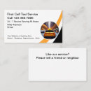 Search for private driver business cards Transportation