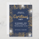 Search for navy blue christmas invitations Elegant
