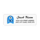 Search for creepy return address labels Monsters