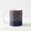Search for watercolor font mugs Floral