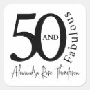 Search for squares stickers Fifty and fabulous