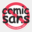 Search for sans stickers Typography