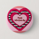 Search for valentines badges Pink