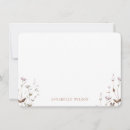 Search for flowers note cards Minimalist