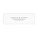 Search for create modern elegant return address labels Stylish