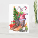 Search for cowgirl christmas cards Rustic