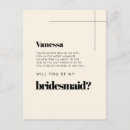 Search for bridemaid postcards Typography