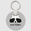 Search for cute raccoon key rings Animal