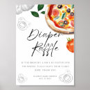 Search for pizza signs Pizza baby shower