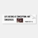 Search for beginnings bumper stickers Begins