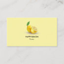 Search for lemon business cards Citrus