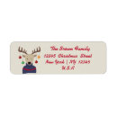 Search for ornament return address labels Xmas