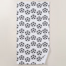 Search for soccer ball beach towels Pattern