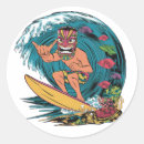 Search for tiki party stickers Vintage
