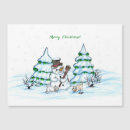 Search for cartoon dog christmas cards Snowman