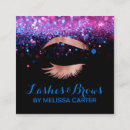 Search for lash extensions business cards Cosmetologist