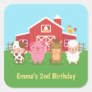 Search for birthday animal stickers Children