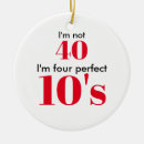Search for happy 40th birthday christmas tree decorations Forty