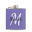 Search for purple flasks Monogrammed