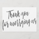 Search for celebrating with us wedding thank you cards Chic
