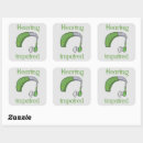Search for hearing impaired stickers Asl