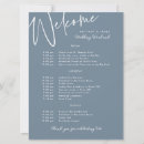 Search for welcome card weddings Itinerary