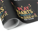 Search for darts wrapping paper Fun
